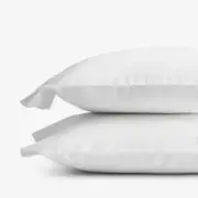 Company Essentials White Organic Cotton Percale Standard Pillowcases (Set of 2)