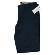 Dockers Signature Khaki Pants 33x32 Grey Lux Cotton Stretch Straight Fit