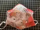 Face Mask (Cat Wave) (Washable and Reusable) (Brand New)