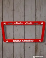 Fallout Nuka Cherry License Plate Frame / Cover