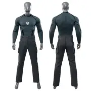 Deadpool Johnny Storm Human Torch Cosplay Costume Superhero Halloween Men Outfit