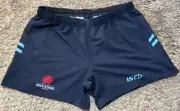 R5 New NSW Waratahs Women Rugby Players Shorts Australia Blue Ladies Size 16