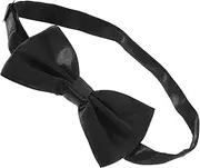[OATIPHO] Men' Double Layer Solid Bow Tie Pre Tied Wedding Bowtie Adjustable and Stylish Formal Accessory for Weddings and Special Occasions