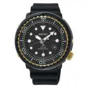 Seiko SNE498 Prospex Tuna Dive Black Dial Gold Bezel 47 mm Solar Men's Watch