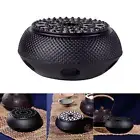 Cast Iron Teapot Warmer Tea Pot Holder Alcohol Heating Base for Heating Tea,