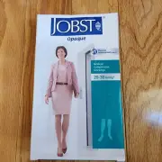 JOBST® Opaque Knee High 20-30 mmHg Small Compression Stocking CT Black New NWT