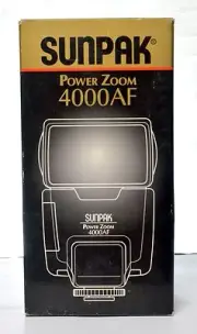 SUNPAK POWER ZOOM 4000AF FOR NIKON