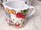 ♥小花花日本精品♥Hello Kitty 凱蒂貓可愛繽紛陶瓷杯馬克杯水杯心型杯愛心造型站姿滿版蝴蝶結569029071