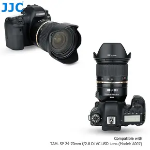 JJC HA007遮光罩 Tamron SP 24-70mm F2.8 Di VC USD 騰龍A007鏡頭專用