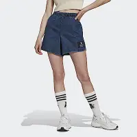 在飛比找Yahoo奇摩購物中心優惠-Adidas Denim Shorts [HL9071] 女