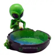 (1) Alien Smoking Ashtray Ceramic Smoking