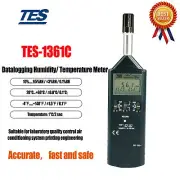 TES-1361C Datalogging Humidity/ Temperature Meter RS-232 Interface Software