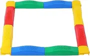 harayaa Kids Balance Beams Rainbow Obstacle Course Promote Balance Indoor and Outdoor Balance Block Body Coordination for Training Toy Boys Girls, C