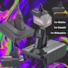 Battery Adapter for Makita Milwaukee 18V Battery Convert to Dyson V6 V7 V8 DC31