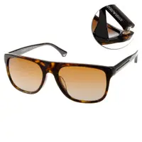 在飛比找PChome24h購物優惠-EMPORIO ARMANI太陽眼鏡 率性方框款(琥珀) #