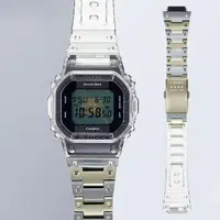 在飛比找momo購物網優惠-【CASIO 卡西歐】G-SHOCK 40周年透明限量版透視