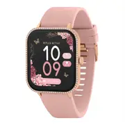Reflex Active Series 23 Smart Watch with Rose Stone Case and Pink Straps