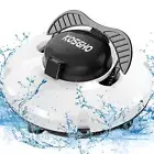 Cordless Robotic Pool Cleaner IPX8 Dual-Drive Motors Automatic Pool Vacuum