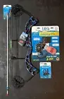 PSE D3 Blue Bowfishing Compound Bow Left Hand AMS Pro Reel Tidal Wave Rest Arrow