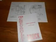1968 CHEVROLET TRUCK WIRING DIAGRAM MANUAL / '68 CHEVY C/K Etc. DIAGRAMS