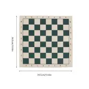 PVC Chess Chessboard Only Portable Soft Chess Board Standard Chessboard For HR