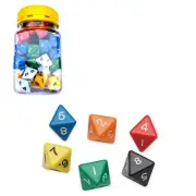 Dice: 8 Sided 1 - 8 Jar of 60 Hands On Teaching Resources Maths Tool for Class