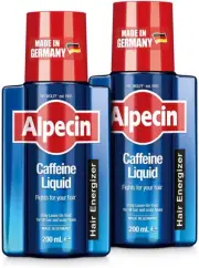 Alpecin Caffeine Liquid 2X 200Ml | Natural Hair Growth Tonic Serum for Men | ...