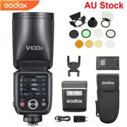 Godox V100S 2.4G TTL HSS Flash Speedlite For Sony Camera + AK-R1 Set