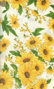 OOP! "DAISIES ON WHITE" CRANSTON - 3.12 YARDS