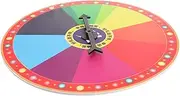 Totority Turntable Roulette Wheel to Win Wheel Wheels for Cart Big Wheel Tabletop Prize Wheel Fidget for Wheel of Fortune Wheel Launcher for Colorful Foam