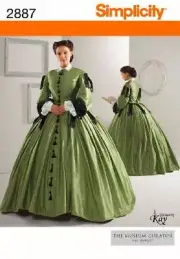 Simplicity Sewing Pattern 2887 Misses Historical Costumes Size 8-14 KK