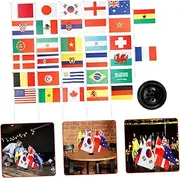 PAMINGONO 1 Set Table Desk Flag Table Home Decor Office Desk Flag Tabletop Flag Ornament Table Desk Decor Tabletop Table Flag Tabletop Flag Decor Desk Table Flag Decor Country Flag Ornament