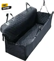 Dog Car Seat Cover for Back Seat, Waterproof Pet Seat Cover Hammock, Scratch Pro