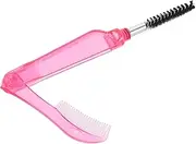 CANIGHT Eyelash Separator Mascara Brush 2in1 Folding Eyebrow Brush Stylish Beauty Tool for Women Girls