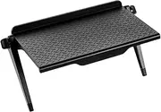 1Pc Monitor Elevated Stand Black Screen Storage Rack for Tv Computer Space Saving Design Easy Install Smooth Surface Compatible with Any Decor Style