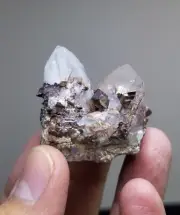 Rutile Var sagenite included Quartz from Zagi mountain KP, Pakistan 40 Grams