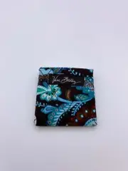 Vera Bradley Rare Small Compact Mirror Two Way Java Blue