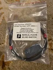 NEW PEPPERL + FUCHS 454054 Micro Switch Fiber Optic Cable HPF-D004-H FAST SHIP