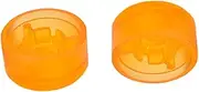 ULDIGI 2pcs Bass Control Knob Bass Guitar Knobs Bass Knob Guitar Volume Knobs Electric Guitar Knobs Orange