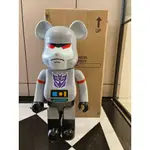 中租銀角零卡分期 全新拆檢 BE@RBRICK MEGATRON 1000% 密卡登 1000% 變形金剛 1000%