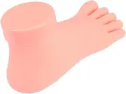 SAFIGLE 1Pc Right Foot Nail Art Practice Model Practical Manicure Training Tool for Women for Nail Application and Polish Techniques Durable Design for Skill Improvement