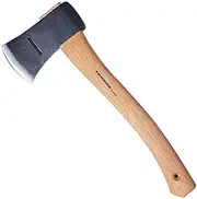 [Condor] Tool & Knife, Camping Hatchet, 5-5/16in x 3in Blade, Wood Handle with Sheath