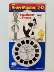 Vtg 1990 TYCO View Master 3-Reel Set- Sealed. Bugs Bunny & Tweety.