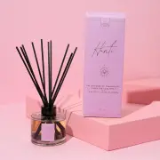 Three Suns Hunti Crystal Infused Diffuser Of Tranquility 100ml - Camellia & Lotus Blossom