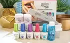 Gelish New SNS Xpress Dip French Kit Including 5 Liquids & 4 Dipping Powders