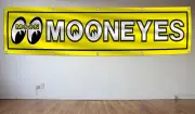 Mooneyes Banner Flag 2X8 Ft Hot Rod Accessoires Car Garage Man Cave Decoration