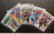 2022 Topps Chrome Mandalorian Comic Book Artwork Cards Insert Set CC-1 to CC-5