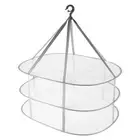 Sweater Drying Rack Hanging Clothes Hanging Dryer Laundry Mesh Drying Rack,7342