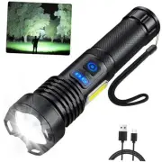 Rechargeable Flashlights High Lumens, 990,000 Lumen Super Bright Powerful