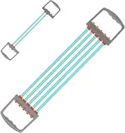 Djowyh Resistance ropes for exercise, fitness resistance bands, chest expander fitness arm exercises and stretch bands, hand stretch, ergonomic training equipment for the gym for home office
